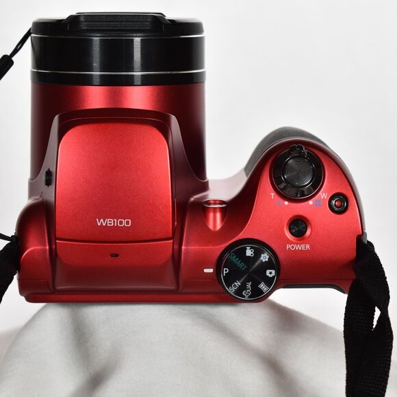 Samsung WB100 Digital Camera 16.2MP 26x Optical Zoom HD Video 32GB SD Card - Picture 6 of 12